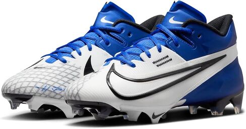 Nike Vapor Edge Elite 360 2 Men's Football Cleats (DA5457-101,White/Metallic Silver-Pure Platinum) Size 7 in Saudi Arabia