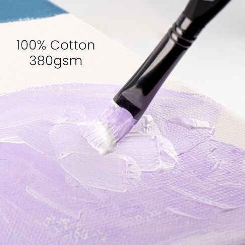 قطعتان من القماش المثلث من WA Portman - قماش مثلث صغير وكبير - قطر 20 سم و40 سم (15.75 بوصة و7.9 بوصة) - قطعتان من القماش المثلث للرسم - قماش على شكل قطعتين من القماش الصغير والكبير in Kuwait