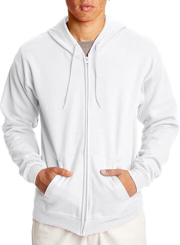 CHAMPION, EcoSmart Fleece Full Hoodie, Zip-Up Hooded Sweatshirt for Men, MULLED BERRY in Saudi Arabia