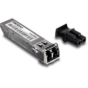TRENDnet TI-MGBS20, 1000Base-LX Industrial SFP Single- Mode LC Module (20km), Lifetime Protection