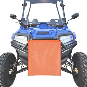 2 Pcs UTV Trash Bag - 23''(H) * 19''(W) - PVC Mesh Organizer for UTV Accessories UTV Trash Sack - Compatible with Polaris RZR, Can-Am, CFmoto, Yamaha, Honda, Kawasaki, Arctic Cat, Pioneer, Golf Carts