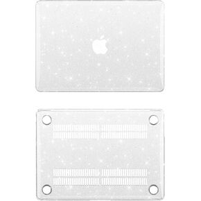 KEROM for MacBook Air 13.6 inch Case 2024-2022 M3 A3113/M2 A2681, MacBook Air M3 M2 13 inch Case, Ultra Thin Matte Plastic Hard Shell & Keyboard Cover for Mac Air 13 M3 M2 2022-2024, Frosted Midnight