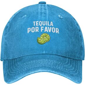 Tequila Por Favor Cap for Men Baseball Cap Adjustable Hats