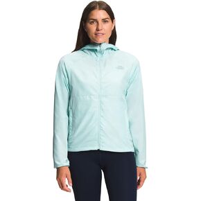 THE NORTH FACE Printed Flyweight Hoodie 2.0 Womens Jacket Lime Cream Valley Floor Print Sz M