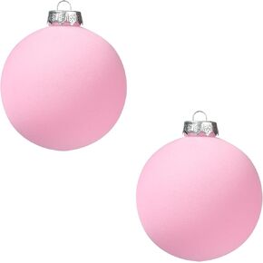 4 Pcs Large Velvet Christmas Ball Ornaments Dark Green Plastic Christmas Ornaments Set Flocked Christmas Tree Decorations for Xmas Holiday Décor(3.9",100mm)