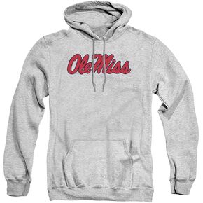University of Mississippi Official Stacked Unisex Adult Pull-Over Hoodie