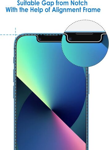 واقي شاشة JETech لهاتف iPhone 16 Pro Max مقاس 6.9 بوصة، طبقة من الزجاج المقوى مع أداة تثبيت سهلة، صديق للحافظة، شفاف عالي الدقة، 3 عبوات in Saudi Arabia