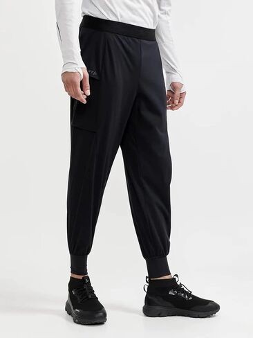 سروال Pro Hydro Cargo للرجال من Craft Sportswear، بنطال جري مدبب مقاوم للماء مع جيوب in Saudi Arabia