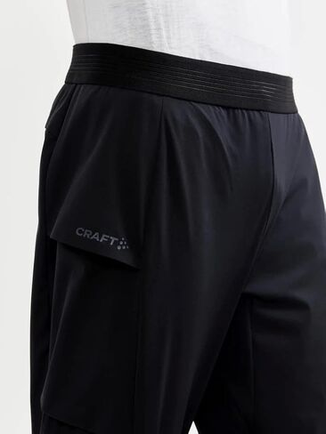 سروال Pro Hydro Cargo للرجال من Craft Sportswear، بنطال جري مدبب مقاوم للماء مع جيوب in Saudi Arabia