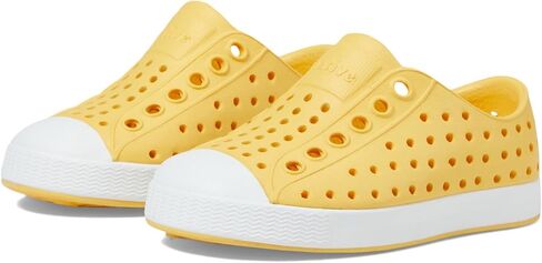 Native Shoes Kids Jefferson (طفل صغير/طفل صغير) - الجزء العلوي والبطانة من مادة EVA - ثقوب للتحكم في درجة الحرارة برتقالي مشوي/برتقالي غروب الشمس 6 طفل صغير M in Kuwait