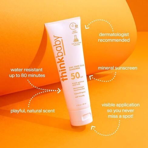 ثينك سبورت كلير زنك واقي من الشمس SPF 30، 6 FZ in Kuwait