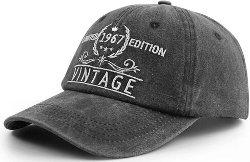 Limited Edition 1960 1961 1962 1963 1964 1965 1966 1967 1968 1969 Hat for Men Women, Funny Gifts Baseball Cap in Saudi Arabia