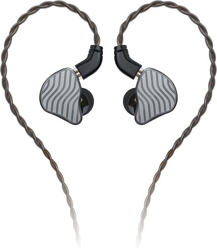 سماعة رأس FiiO JadeAudio JH3 سلكية عالية الدقة 0.78 مم 2 دبابيس 1DD+2BA Bass ثقيلة متوافقة مع Android وiOS وWindows وMac للهواتف الذكية/الكمبيوتر الشخصي/الكمبيوتر المحمول (أسود) in Kuwait