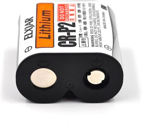 (5-Pack) 6V 1500mAh Lithium Photo Battery Replaces 223A, 2CR-P2, EL223AP, and DL223A batteries in Kuwait