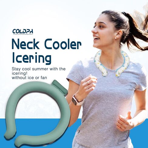 Neck Cooling Wraps, Reusable and Wearable Cooling Pack, Summer Heat Relief Lavender Color-2Pcs in Saudi Arabia