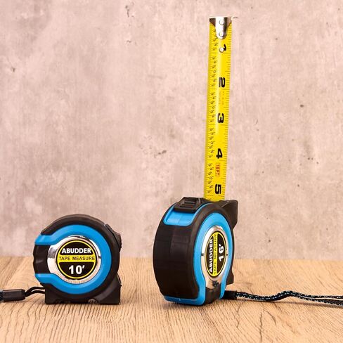 3 عبوات من أشرطة القياس، شريط قياس (10 بوصة، 16 بوصة و25 بوصة)، شريط قياس سهل القراءة قابل للسحب بكسور 1/8، شريط قياس in Kuwait