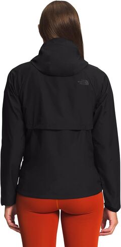 THE NORTH FACE Printed Flyweight Hoodie 2.0 Womens Jacket Lime Cream Valley Floor Print Sz M in Saudi Arabia