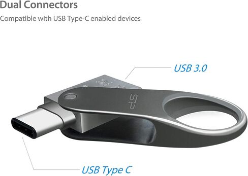 محرك أقراص فلاش Silicon Power 5 Pack 64GB USB 3.0/3.1 Gen1 USB Blaze B02 (ذهبي شامبانيا) in Kuwait