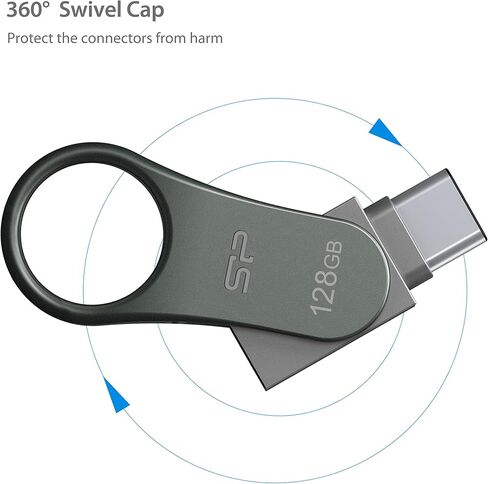 محرك أقراص فلاش Silicon Power 5 Pack 64GB USB 3.0/3.1 Gen1 USB Blaze B02 (ذهبي شامبانيا) in Kuwait