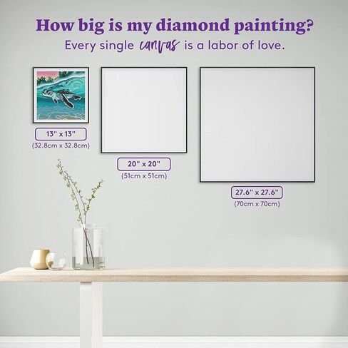 مجموعة الرسم الماسي للزوجين الكاردينال من DIAMOND ART CLUB، حرف يدوية ممتعة للبالغين وجميع الأعمار، قماش فني مستدير للمبتدئين، 13 بوصة × 18 بوصة (32.8 × 46 سم) in Kuwait
