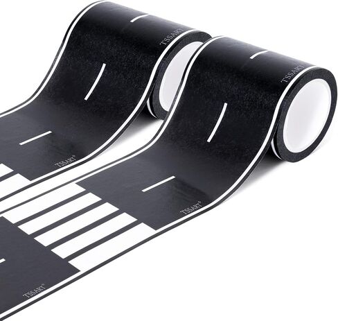 Roadway Tape - Black Residue Free Road Car Track Tape for Kids Birthday Party Racing Party Decoration - 2.4 Inch Wide 40 FT Long in Saudi Arabia