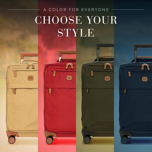 Bric's X-Bag Large Spinner with Frame - 30 Inch - Suitcases with Wheels - Checked Luggage - Navy in Saudi Arabia