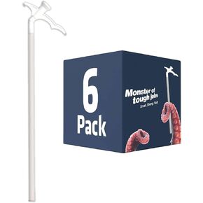Kraken Bond Insulating Plastic Straw Tubes - Pack of 6 - Gap Filling Nozzle Tips for Polyurethane Insulation Foam