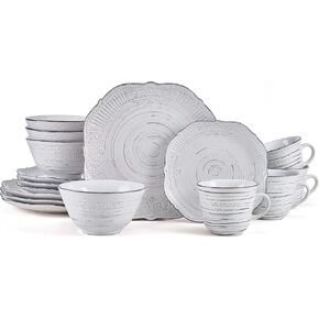 Pfaltzgraff Bella 12 Piece Dinnerware Set, Service For 4, Multicolor