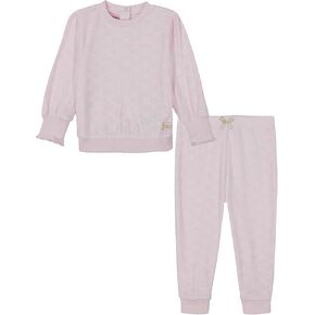 Juicy Couture baby-girls 2pc Velour Pant Set