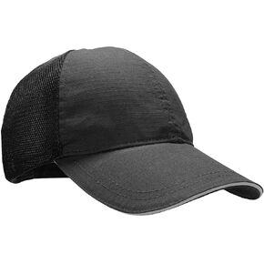 Ergodyne Skullerz 8946 Standard Baseball Cap with Bump Cap Insert, Black