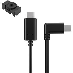 16ft 4.7M USB C to USB C Cable, 3.2 GEN 1Type C Charging Data Transfer with Cable Lock Clamp Clip Tether Cable Cord for Canon EOS R5 R6 R RP G7X M3 Sony A1 A7SIII A73 A7RIII A7C A7RIV Nikon Z5 Z6 Z7