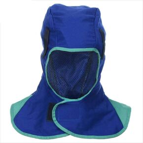 Kevlar Welding Neck Protection, Cut/Scratch/Heat Resistant Neck Protector Shoulder/Drape Match All Kinds Of Welding helmets/Hood/Mask(1PC blue & 1PC orange)