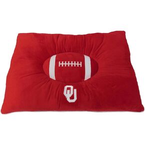 Pets First Collegiate Pet Accessories, Dog Bed, Ohio State Buckeyes, 30 x 20 x 4 inches