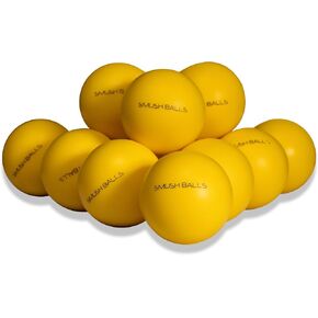 SMUSH BALLS Smushballs The Ultimate Anywhere Batting Practice Baseball (White, 24)