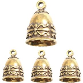8 Pcs Retro Pattern Bells Metal Brass Hanging Bells Vintage Pendant Copper Bell for Home Decorations Crafts Ornaments Pendants for Keychain Christmas