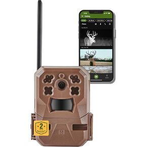 Moultrie Edge 2 Cellular Trail Camera - 3 Pack - Auto Connect Nationwide 4G LTE - On Demand 36MP Photo - 1080P Video with HD Audio - 100 Ft Detection Range - Low Glow Flash