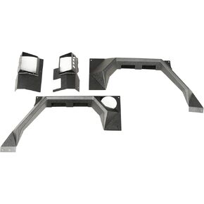 Rugged Ridge | XHD Armor Fender Kit, Rear, Pair | 11615.03 | Fits 2007-2018 Jeep Wrangler JK 2-Door