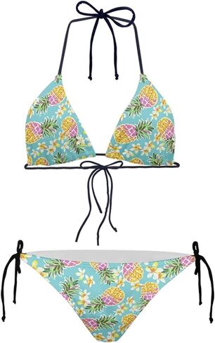 Belidome Bikini Triangle Sets for Women 2 Piece Swimsuit Halter String Swimwear Bathing Suit in Kuwait