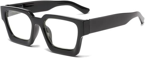 MAXJULI Oversized Reading Glasses Blue Light Blocking,Readers for Women Men Anti Glare Filter Fashion Eyeglasses 5006 in Saudi Arabia
