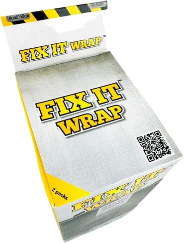 Fix It Wrap 2 INCH X 50 inch | Exhaust Heat Tape and Repair Wrap | Strong Fiber Weld Fix Reinforcement Repair -2 Pack in Saudi Arabia