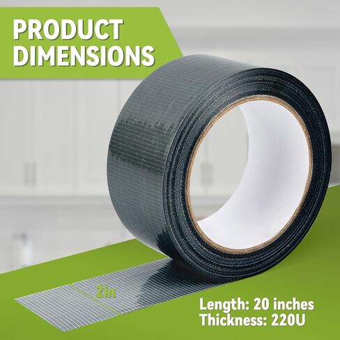 4 Pack Duct Tape Heavy 40 Yards x 2 Inch Duty Waterproof Silver Duct Tape,for Indoor Outdoor Repairs Tear by Hand,Sticky, Durable, Heat Resistant, No Residue and Tear by Hand in Saudi Arabia