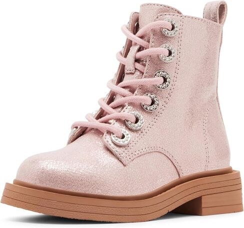 Steve Madden Girl's Nolita (Toddler/Little Kid) Combat Boot in Kuwait