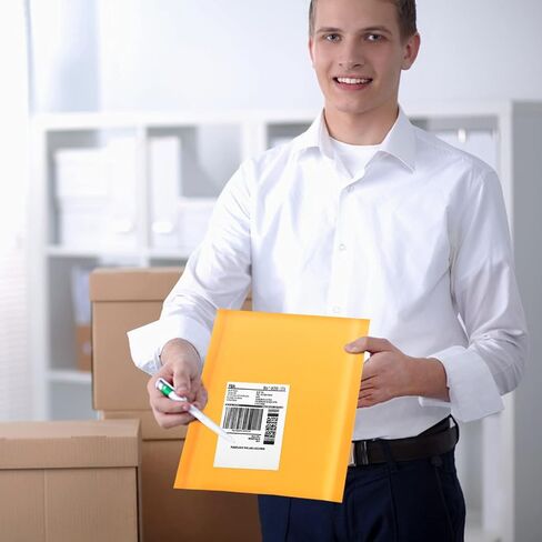 Kraft bubble mailers 6x9 Inch 200 Pack,Self-Sealing Paper Envelopes for Packaging,Strong Adhesion Envelope Mailers, Small Waterproof Cushioned Padded Shipping Bags Yellow #0 in Saudi Arabia
