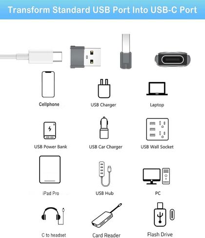 محول USB إلى USB C 5 حزم، محول شاحن من النوع C أنثى إلى ذكر لساعة Apple Watch Ultra iWatch 8 7، iPhone 15 14 13 12 Pro Max Plus، Airpods، iPad 9 10 Air 5 Mini 6، السيارة، Samsung Galaxy S23 S24 in Saudi Arabia