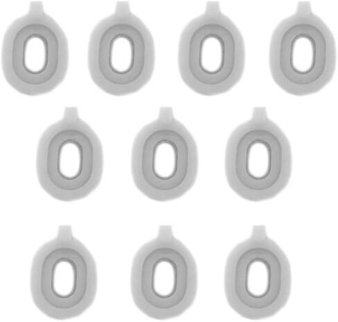 10Pcs Alto Horn Baritone Valve Guide Cushions 15x19mm Alto Horn Vertical Key Valve Positioning Guide Gaskets Tenor Saxophone Sax Pads Brass Instrument Replacement Part Set Accessory Type B in Saudi Arabia