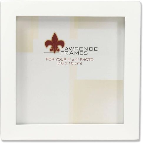 Lawrence Frames 4x4 Walnut Wood Gallery Collection Picture Frame in Saudi Arabia
