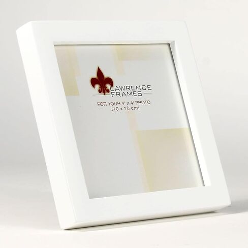 Lawrence Frames 4x4 Walnut Wood Gallery Collection Picture Frame in Saudi Arabia