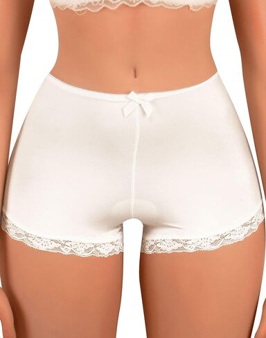 سراويل داخلية نسائية من Hibluco سراويل داخلية من الدانتيل بتغطية كاملة in Kuwait