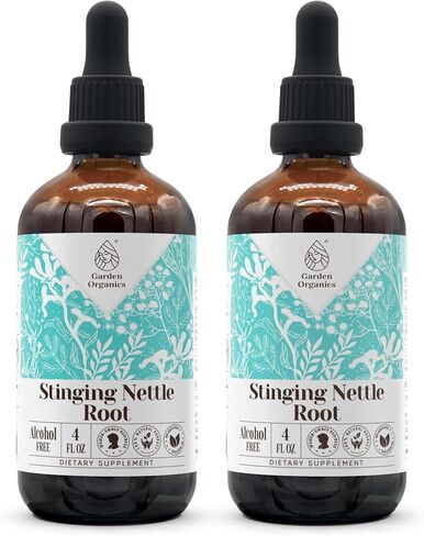 Stinging Nettle Root Alcohol-Free Natural Tincture Extract, Immune System Booster, Liquid Drops Made from 100% (4 fl oz) in Saudi Arabia