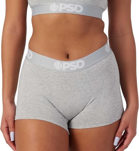 PSD Women's Almandine Modal Sld Boy Shorts, Burgundy, L in Kuwait